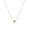 five diamond 18k gold cluster pendant in sparkling earthy hues<span class='visuallyhidden'>; shop help at 760-978-9297.</span>